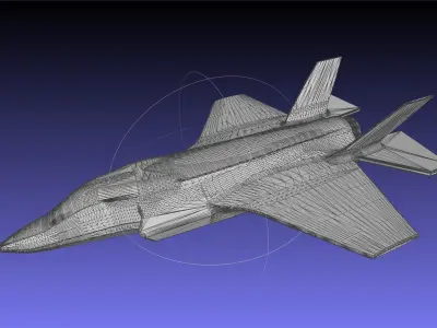 F-35B Lightning II Basic Well Printable Miniature 3D print model