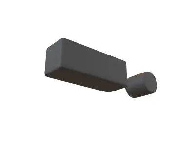 Morse Code N v1 001 Low-poly 3D model