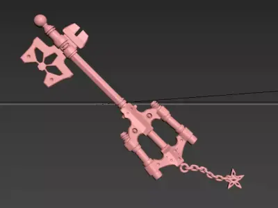 Xehanort Training Keyblade 3D print model
