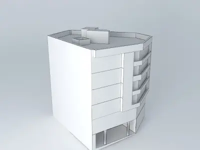 Building San Vicente Free 3D model