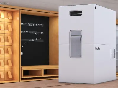 Box Mac Pro 3D model