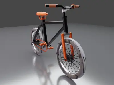 Bicycle in Blender 3D model