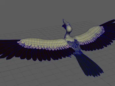 Horbill 3D model