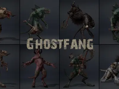 Beast Bundle Part 2 3D Model Pack