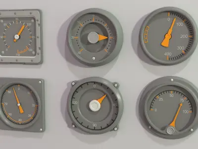 Industrial Kitbash - 2 - 105 pieces 3D model purchase
