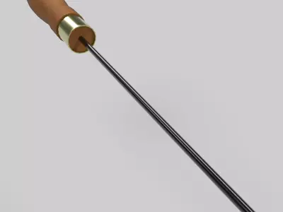 Scratch Awl Low-poly 3D model