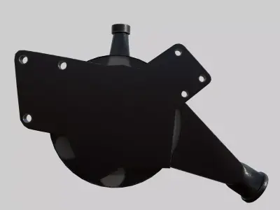 Engine Water Pump Low-poly 3D model