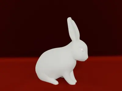 Rabbit Free 3D print model