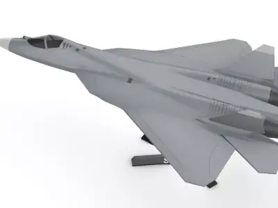SU-57 3D print model