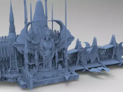 Dungeon of Cathedral of the Depths 1 3D model