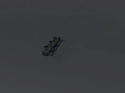 Outpatient Polyclinic Free 3D model