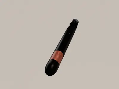 Black Shark heavy weight torpedo 3D model