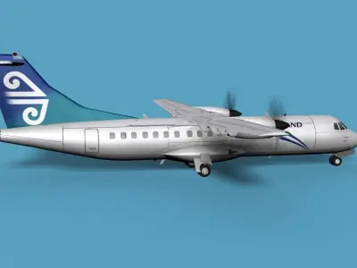 ATR  ATR-42-500 Air New Zealand 3D model