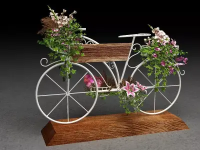 Cycle decor 3D model