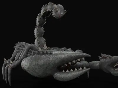 Scorpion Animation and Texture Pack 3D model 3D model