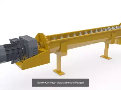 Factory Production Conveyors 3D Model Pack