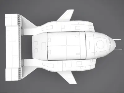 Thunderbird2 2015 scale model 3D print model