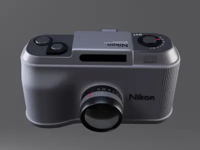 Nikon camera 3d model  3D model