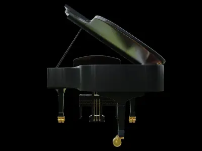 3D Piano Organ 3D model