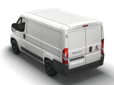Fiat E Ducato Van L1H1 2022 3D model