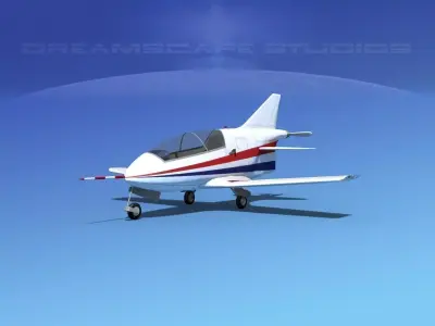 Bede Bd-5 Microplane  V01 3D model