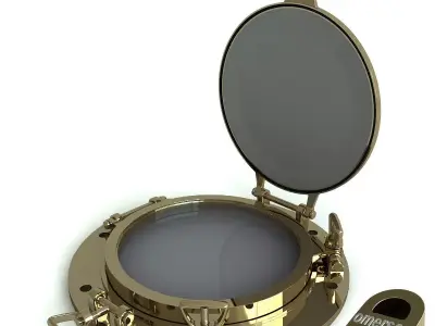 PORTHOLE brass 3D model