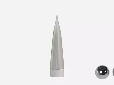 Cream Tube  Low-poly 3D model