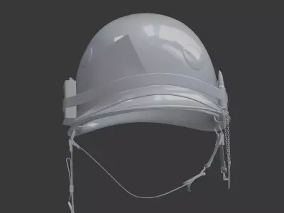 Military Helmet 3D Printable 3D print model