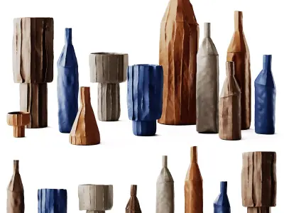 Paola Paronetto Ninfea Vase or Sculpture 3D model