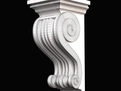 Classic bracket sn1 3D model
