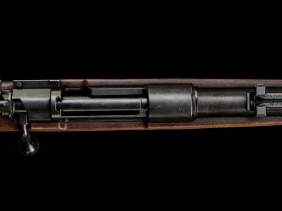 Mauser Kar98k  Low-poly 3D model