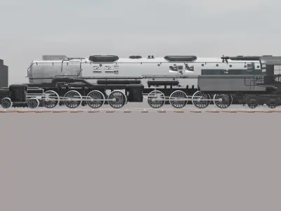 union pacific bigger boy 3D model