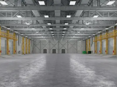 Warehouse 20 3D model purchase