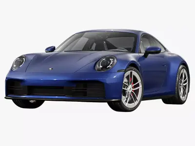2026 Porsche 911 Carrera 3D model