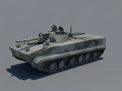 BMP-2 armoured vehicle 3D model purchase