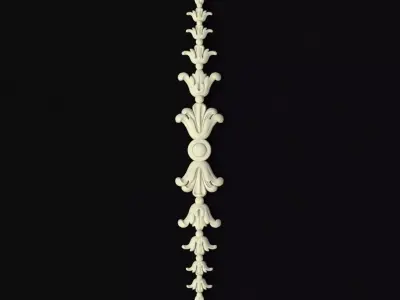dekor ornament 3D model 210