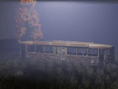abandon train   3D model