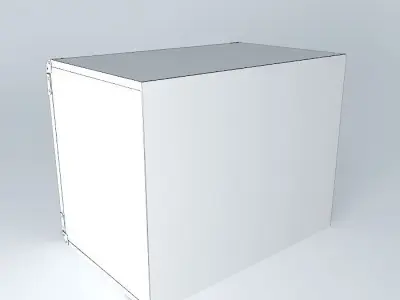 Indiana shoe chest 3D model