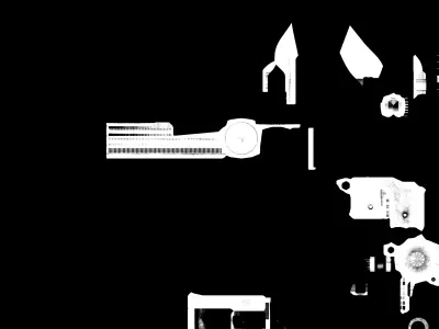 Pump low game ready Low-poly 3D model
