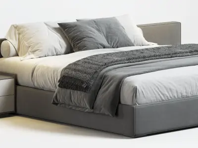 Felis Bowie Bed 3D model buy