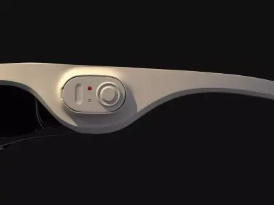  VR Glass Low-poly 3D model