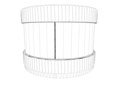 fish tank 3D model buy