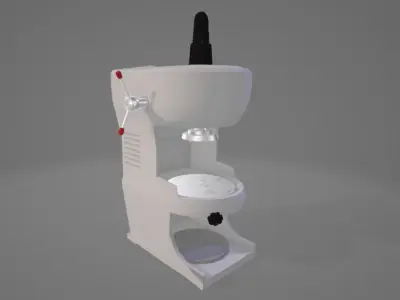 Bingsu Maker Low-poly 3D model