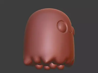 Cute Kawaii Ghost 3D print model