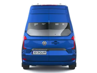 Volkswagen Transporter T7 caravelle L2H2 2025 3D model