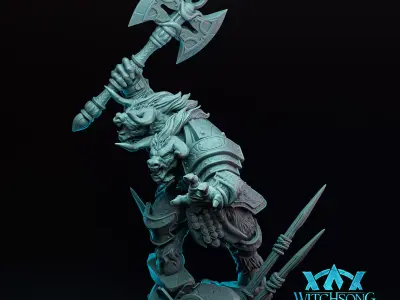 Twinhorn The Maruder 3D print model