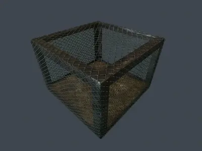 WireBox v1 Low-poly 3D model