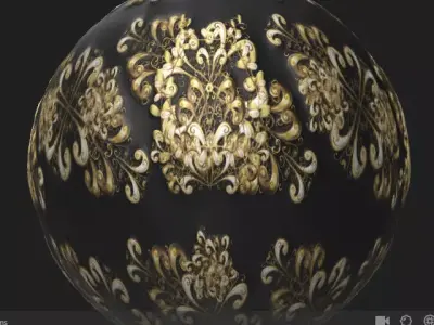 Vintage and doodles Surface PBR Texture Texture