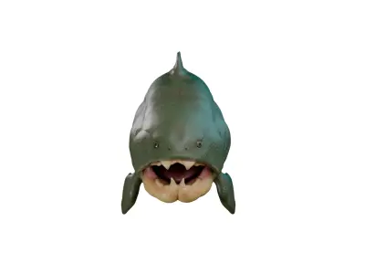 Dunkleosteus Rigged 3d Model Free 3D model
