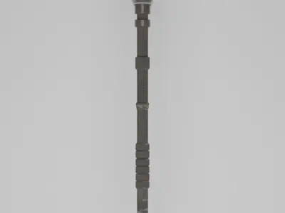 Low Poly Slegde Hammer Low-poly 3D model